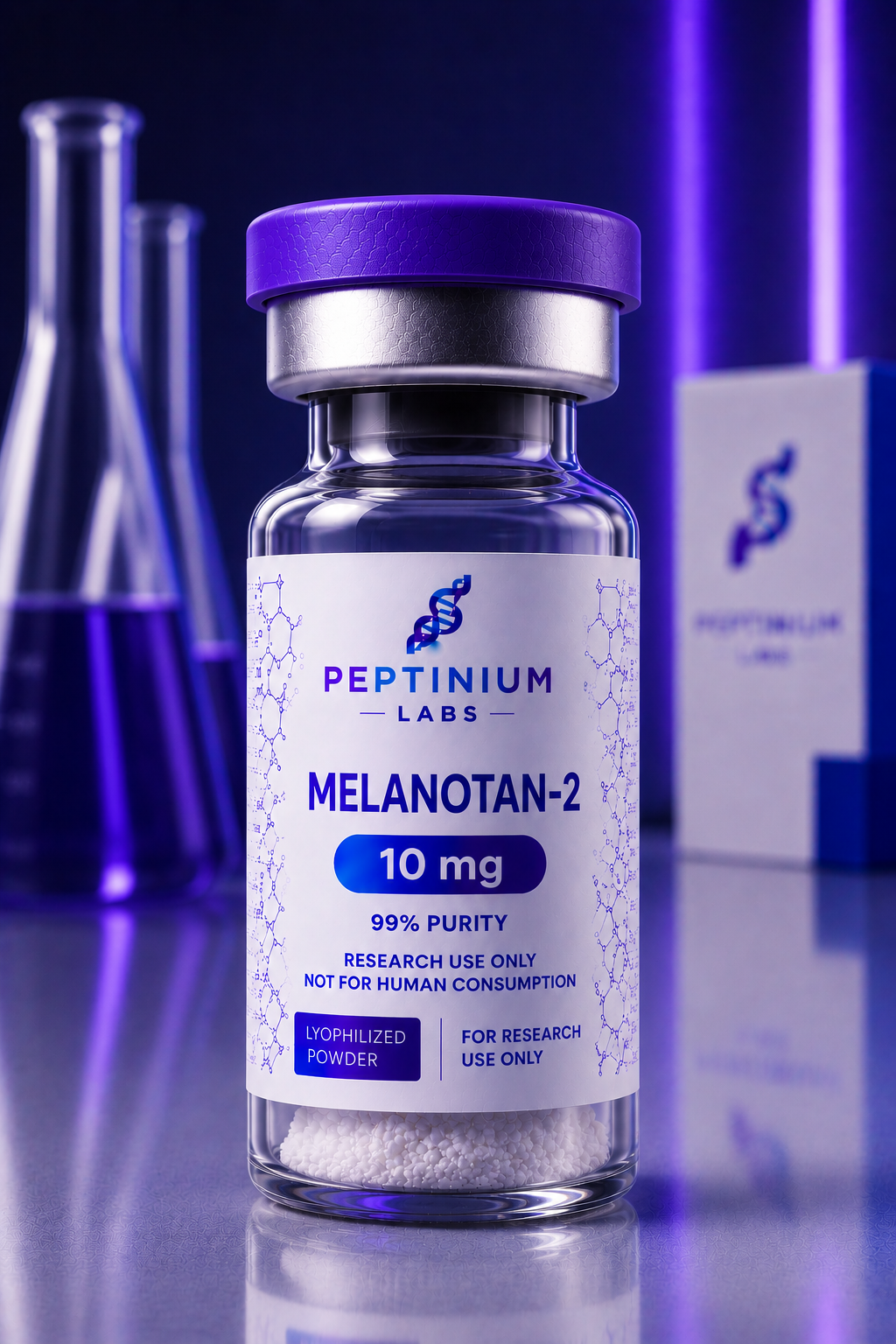 Flacon Melanotan II — Research Use Only