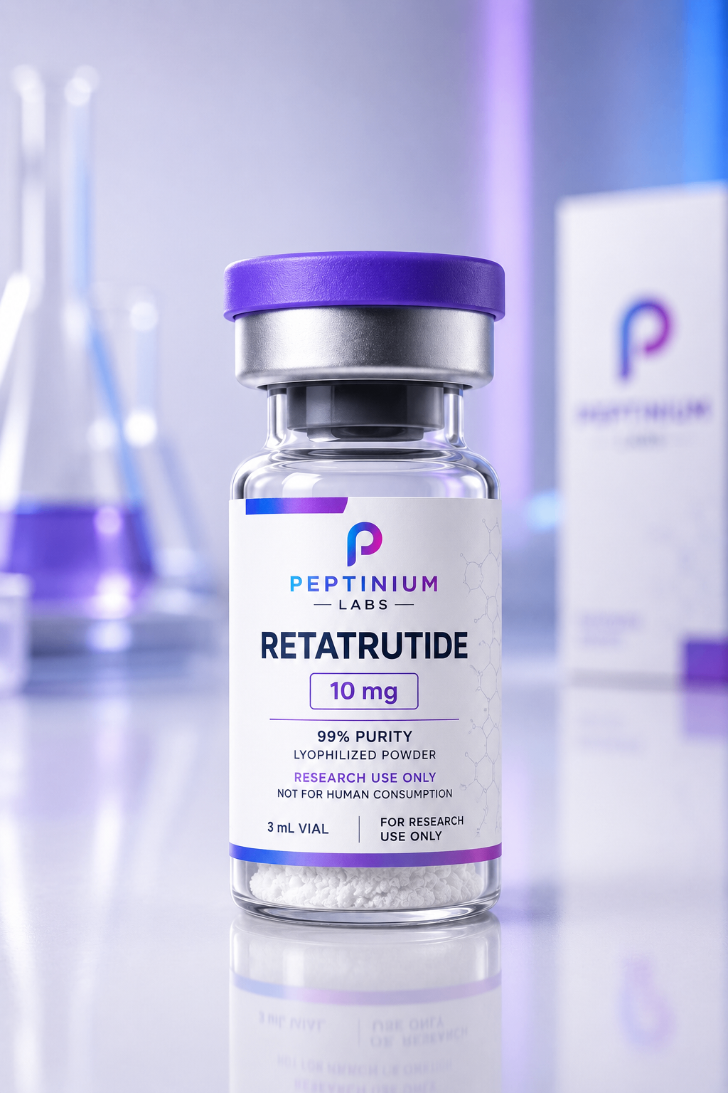 Flacon Retatrutide — Research Use Only