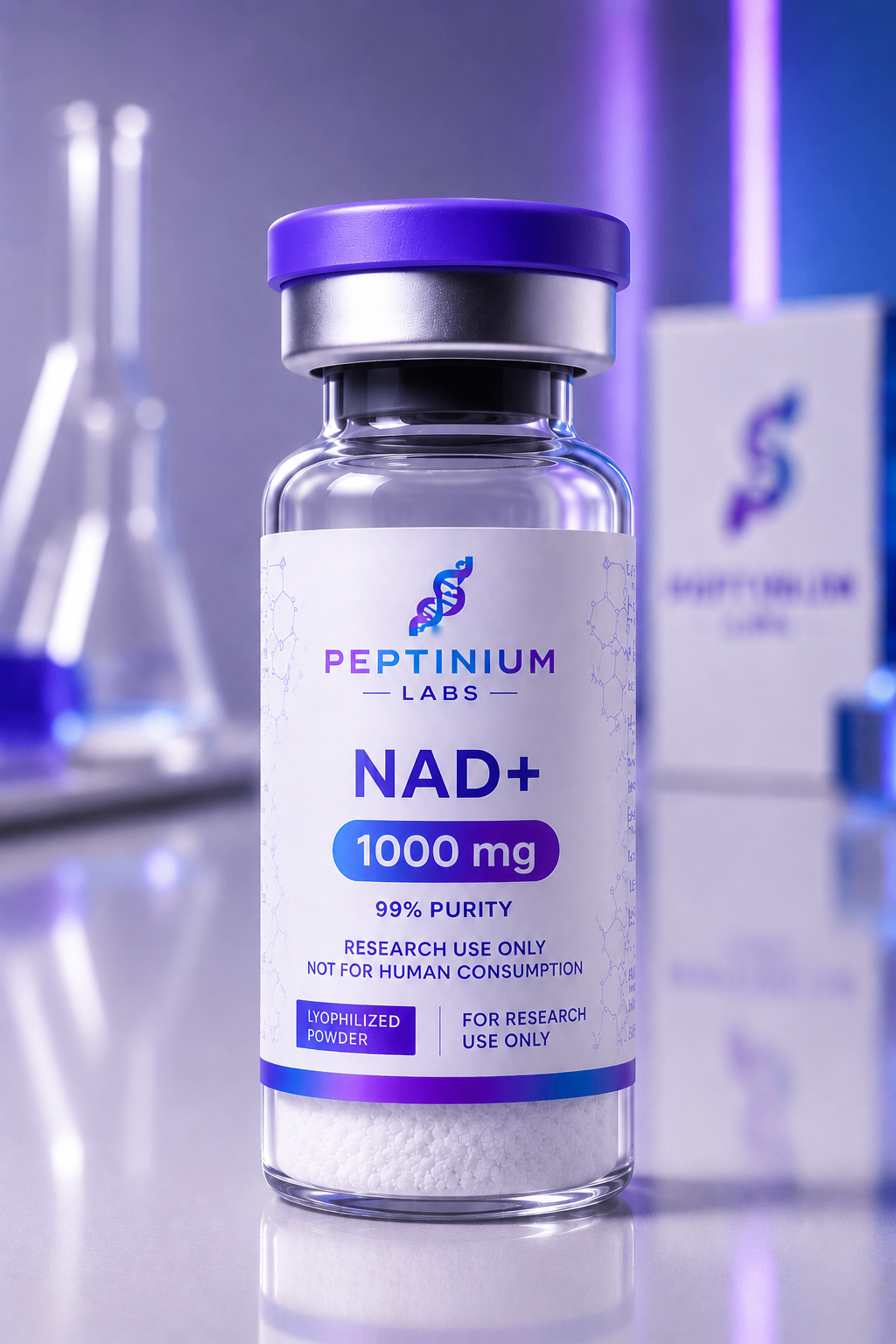 Flacon NAD+ — Research Use Only