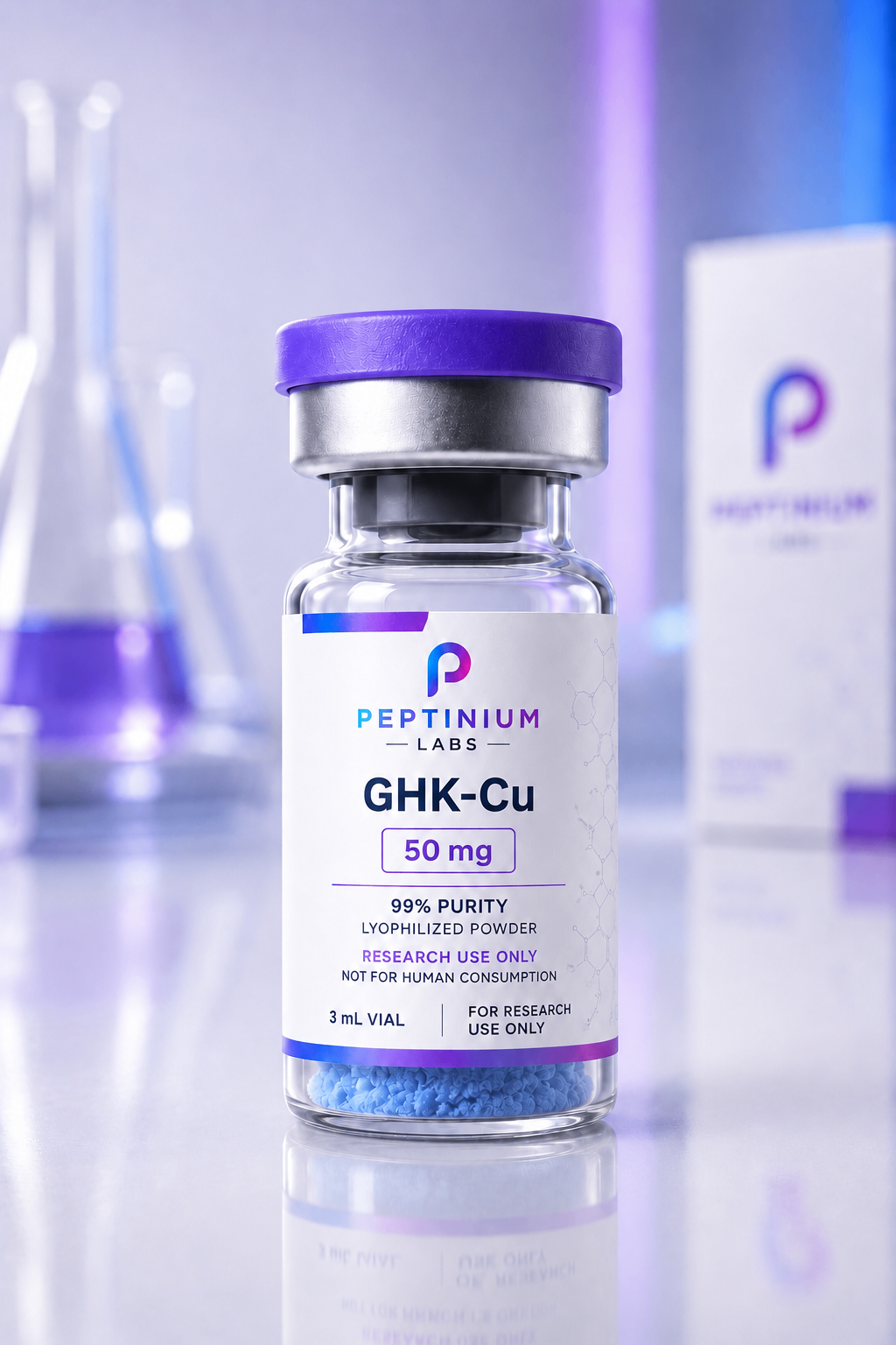 Flacon GHK-Cu — Research Use Only